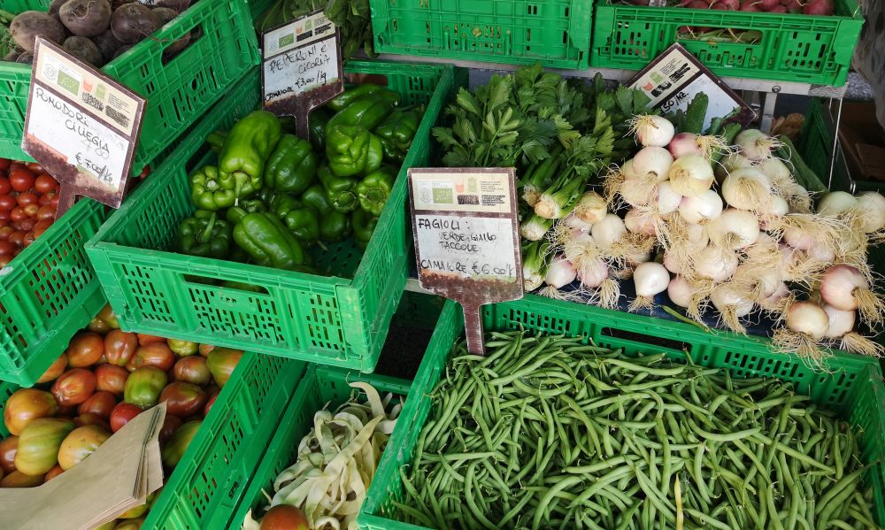 Mercoledì bio in piazza san Francesco