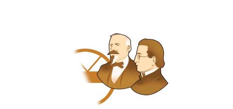 portrait de barsanti et matteucci